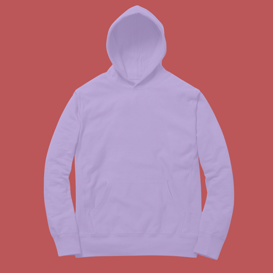 Lavender Solid Hoodie