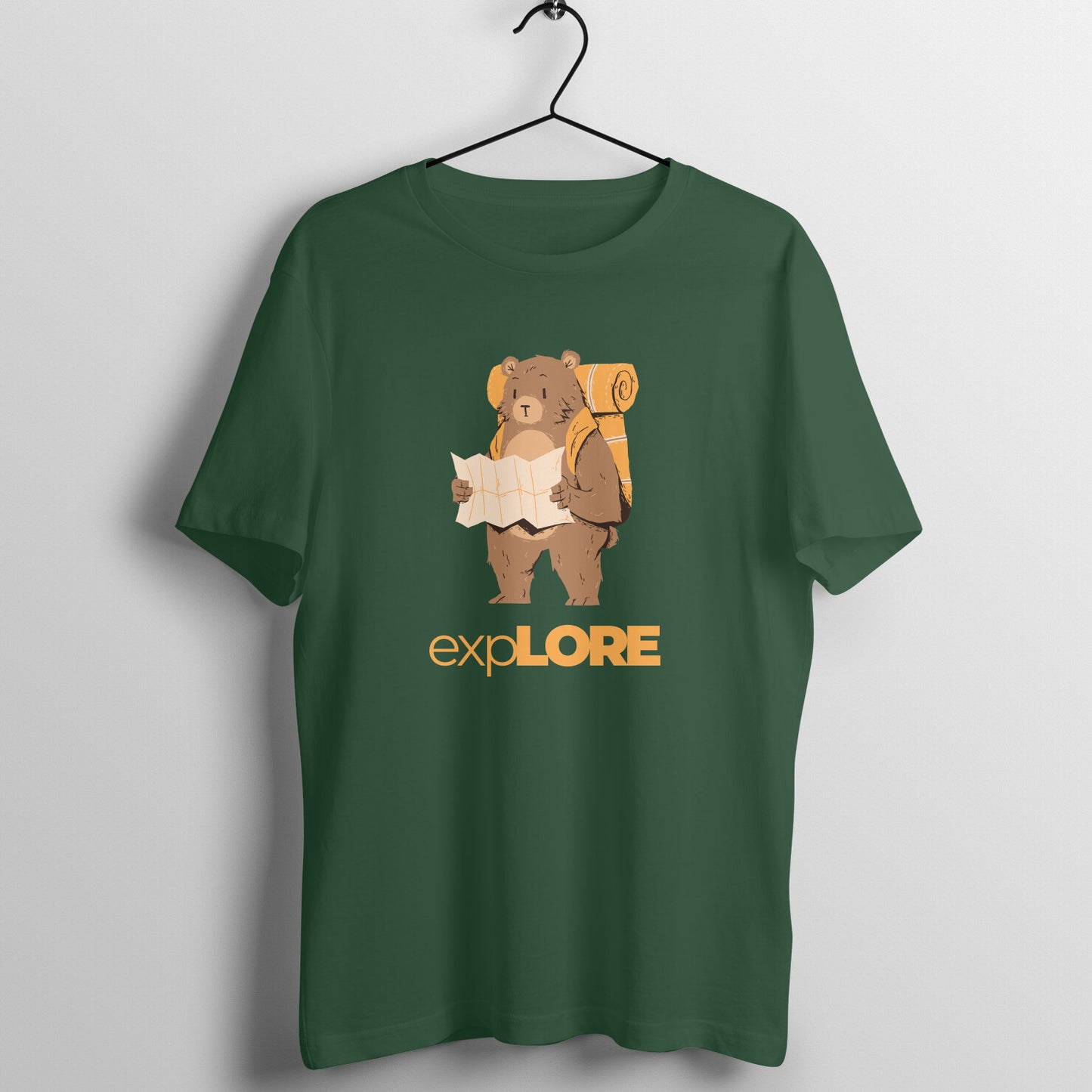 Explore Bear Half Sleeve T-shirt