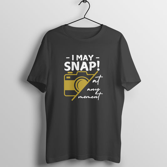 I May Snap Half Sleeve T-Shirt